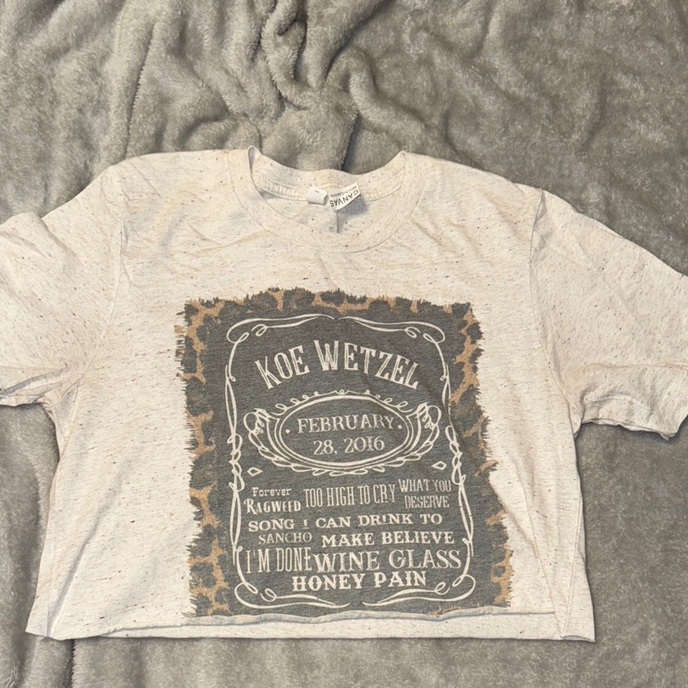 Koe Wetzel Graphic Crop Top